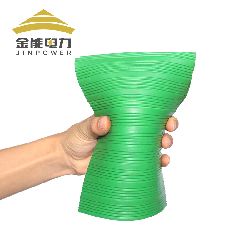 3-6mm綠色均勻條紋絕緣膠墊